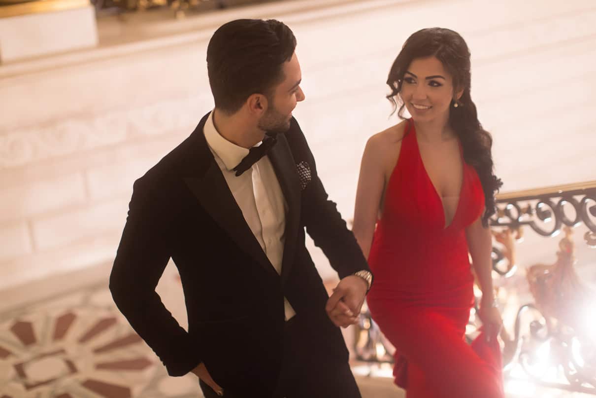 Shangri-La Luxury Paris proposal on an exclusive rooftop with ha