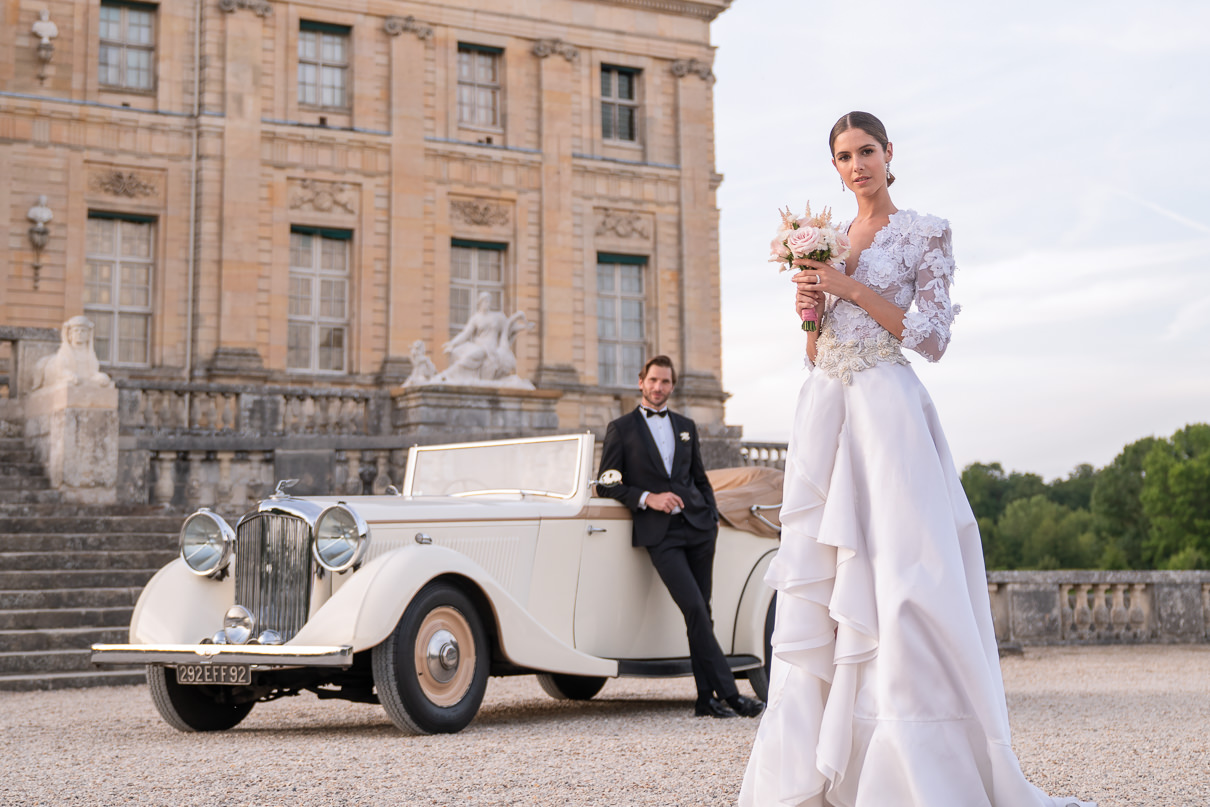 Chateau Vaux-le-Vicomte Luxury Wedding