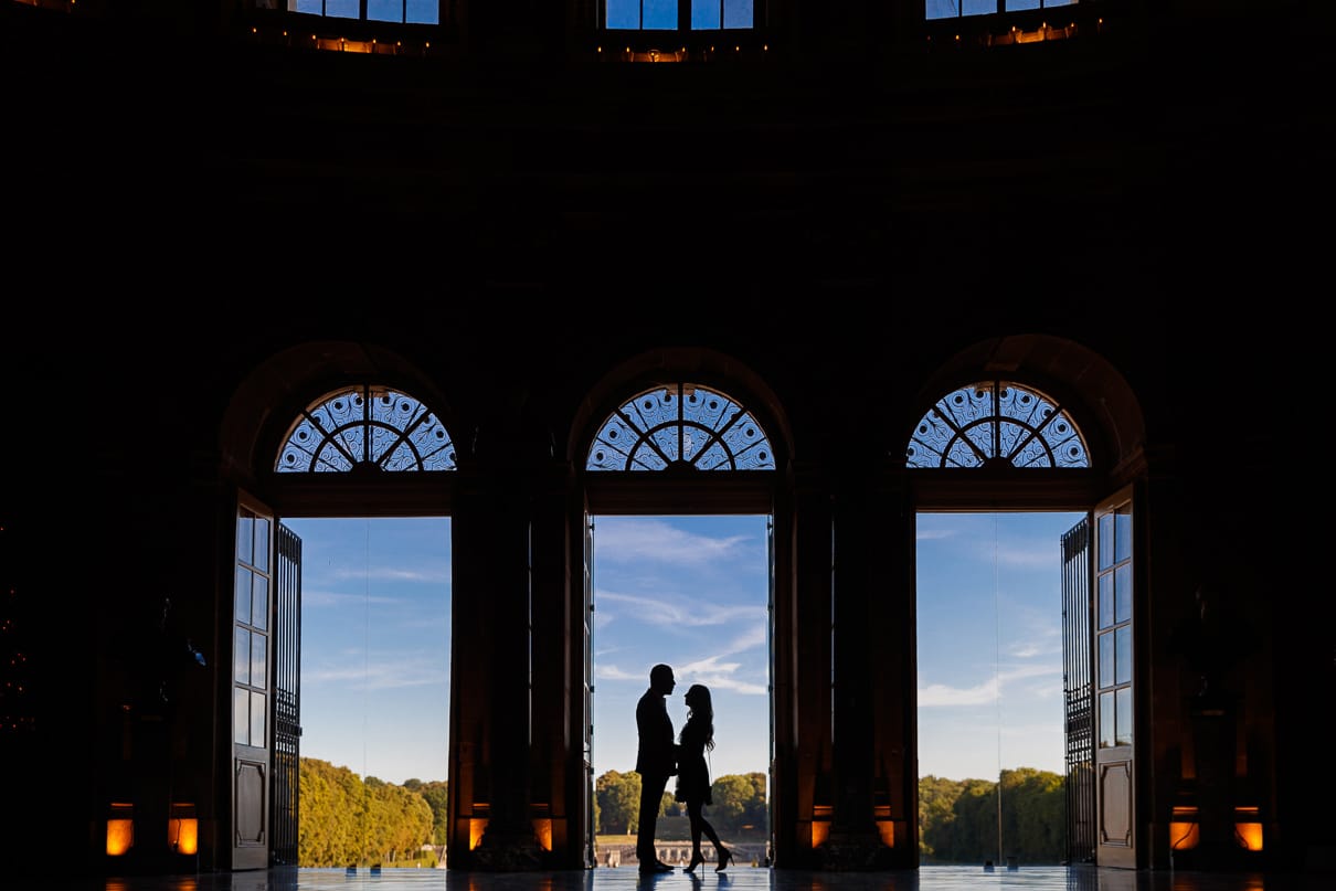 Paris photographer Chateau Vaux Le Vicomte Luxury Proposal