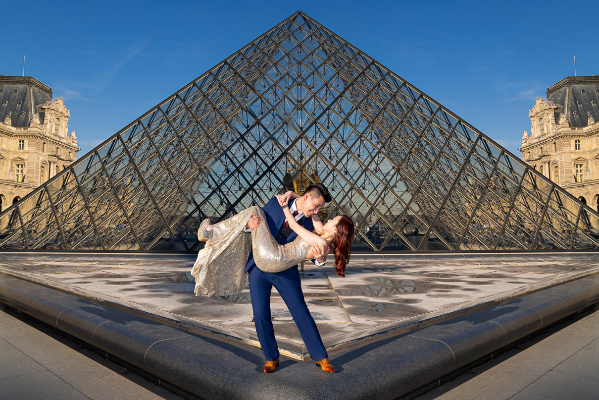 Paris Surprise Proposal Paris photographers Eiffel